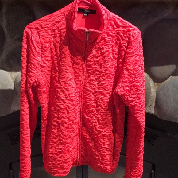 Cute Crinkly Knit Jacket - Picture 2 of 5